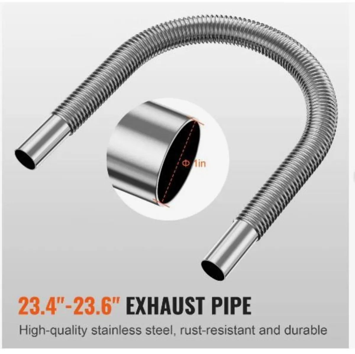 Diesel Heater Pipe Ducting Set, 76 mm - Image 3