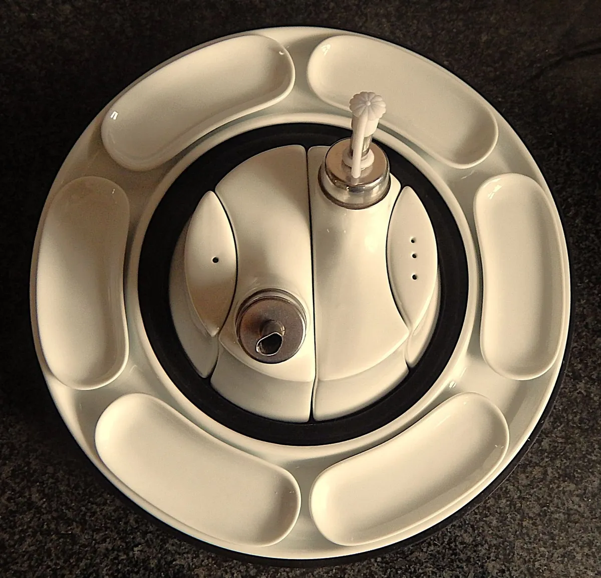 Meadows & Byrne 12 Piece Porcelain Condiment Set - Image 4