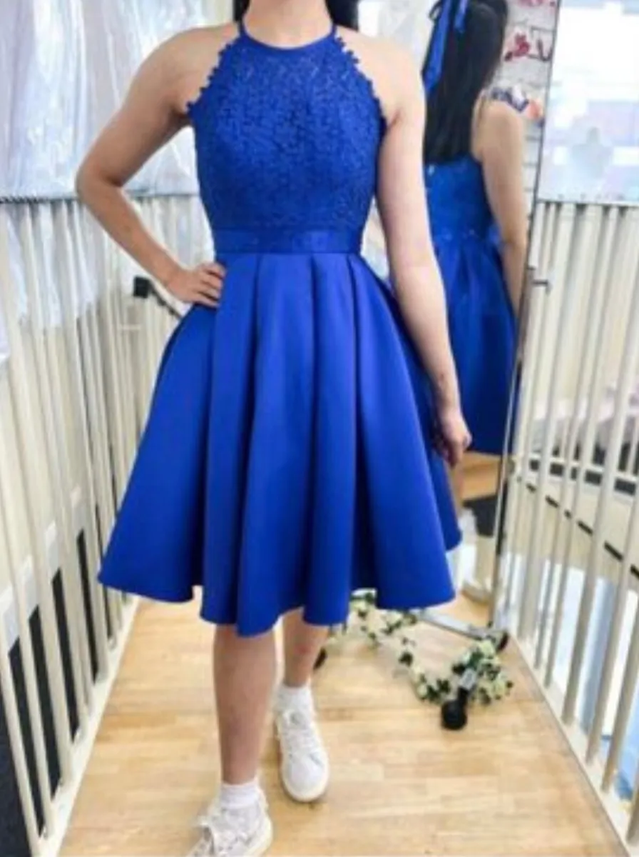 Royal Blue Confirmation Dress / Girls Occasion Dre - Image 4