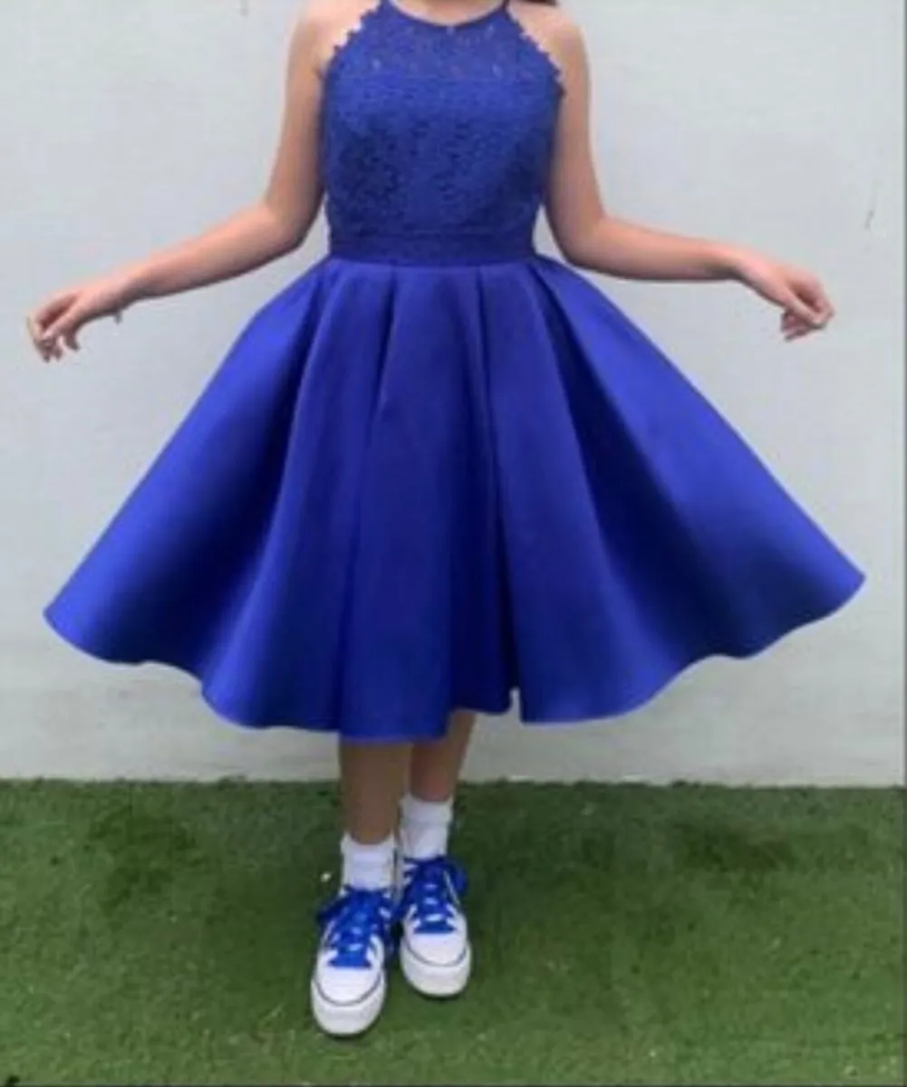Royal Blue Confirmation Dress / Girls Occasion Dre - Image 1