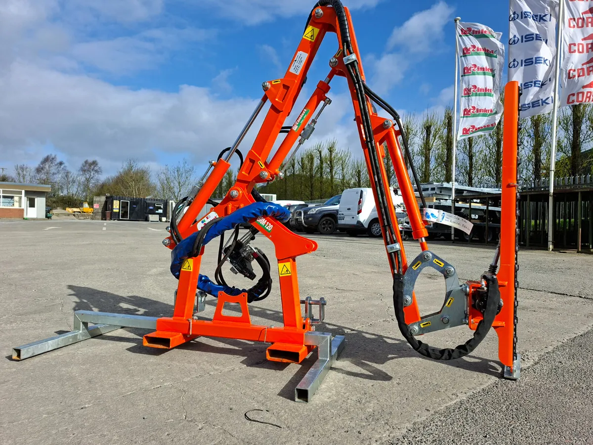 Rinieri BRM 120 finger bar hedge trimmer - Image 1