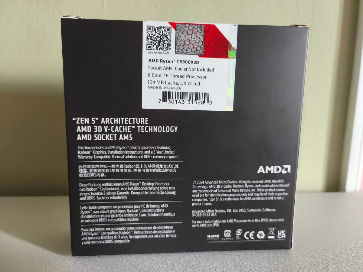 AMD Ryzen 7 9800X3D - Image 3