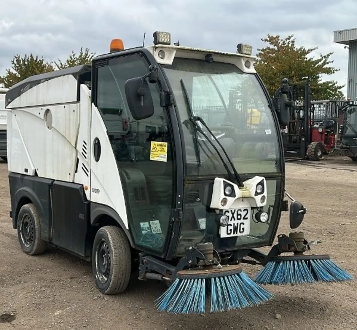 Johnston CN101 compact road sweeper roadsweeper
