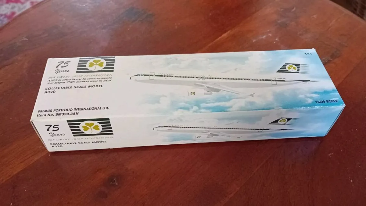 Aer Lingus A320 1/200 scale vintage livery - Image 1