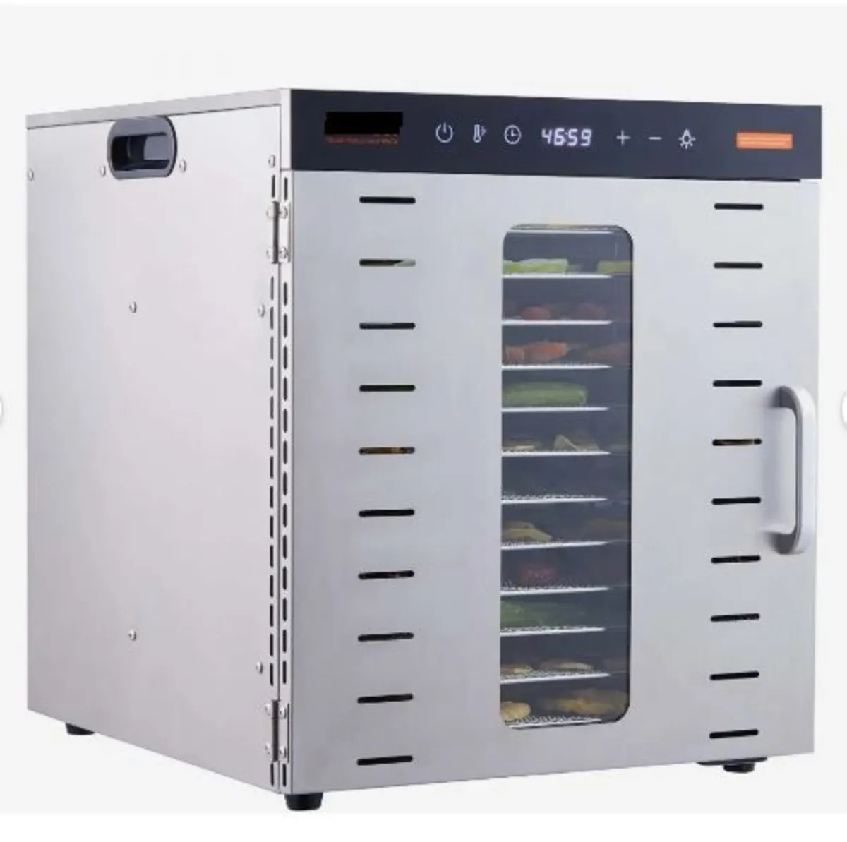 10 Trays Food Dehydrator Machine Stainless Steel - Image 3
