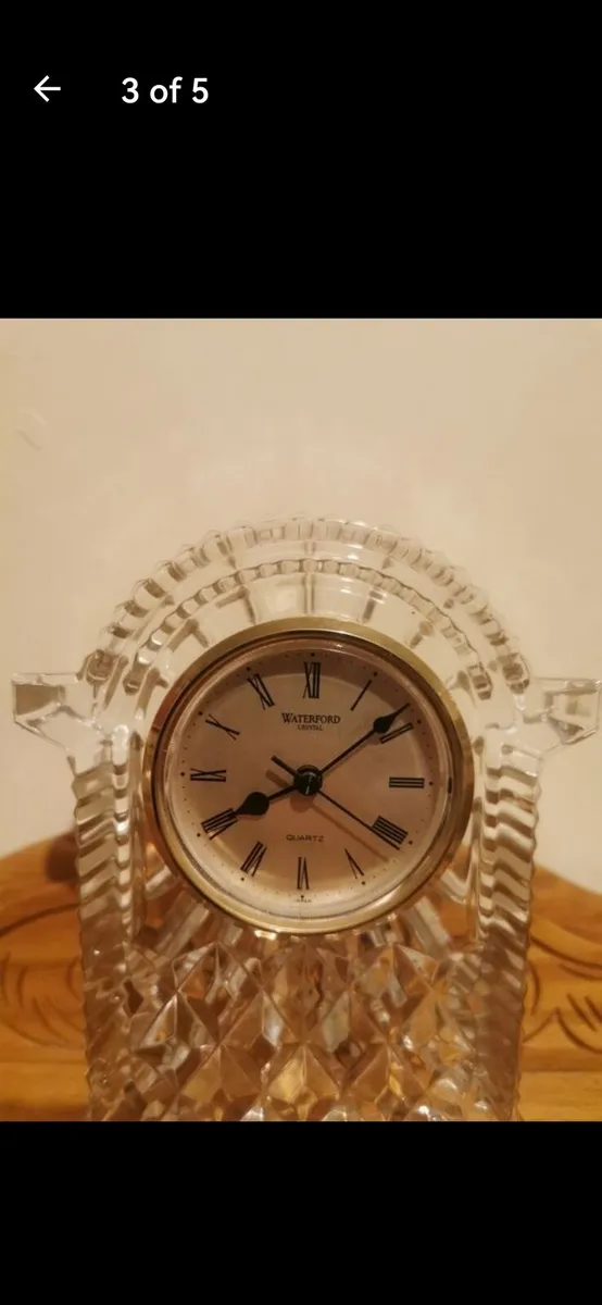 Waterford crystal clock - Image 2