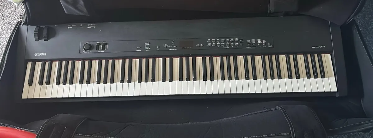 Stage Piano CP33 Portable with Amp and Padded Case