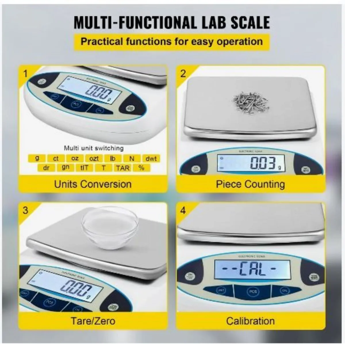 Analytical Balance, 5000g x 0.01g Accuracy Lab - Image 4