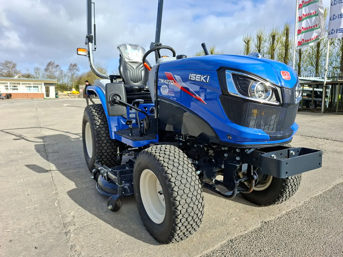 Demo Iseki TM4270 compact tractor - Image 4