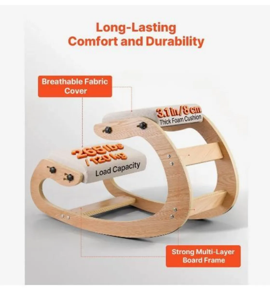 Ergonomic Kneeling Chair - Image 2