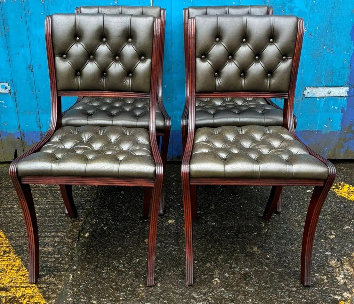 Chesterfield Chairs £60 Each - Image 1