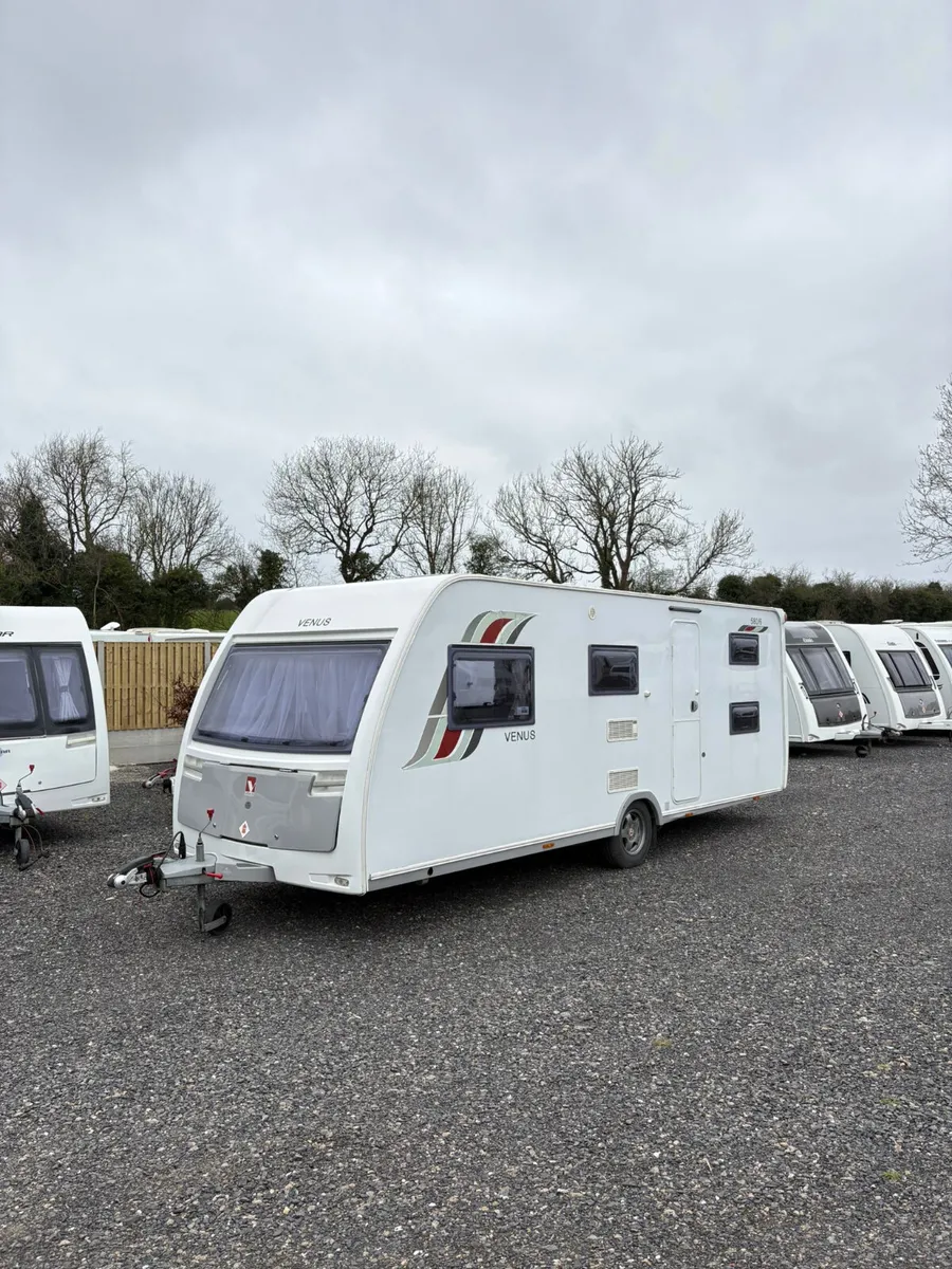 2015 Lunar 6 Berth Fixed Bunkbed Caravan - Image 1