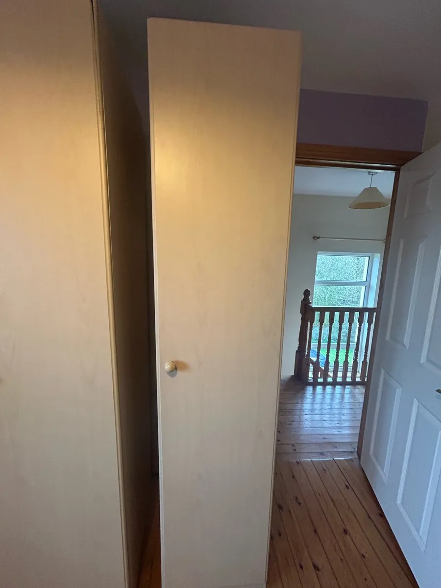 Light Wood Single Wardrobe – Great Condition - Image 1
