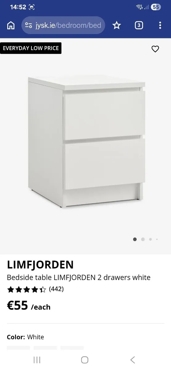 Jsky sliderobe wardrobe 3 weeks old - Image 3