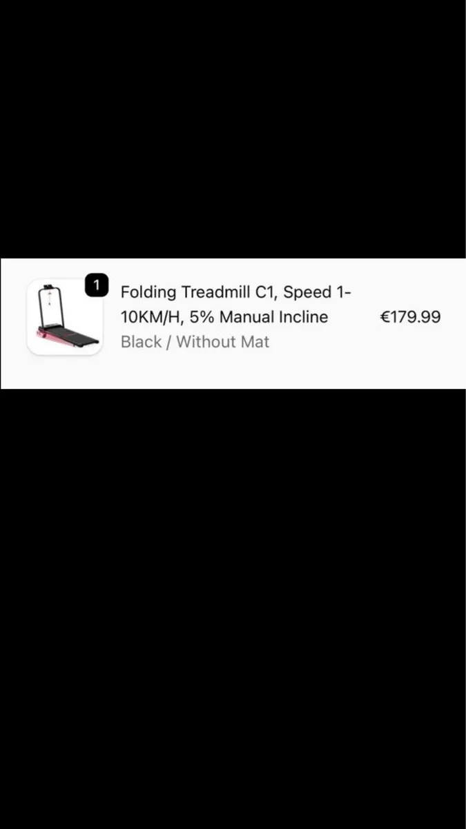 Home Fitness Code BNIB Treadmill - Image 4