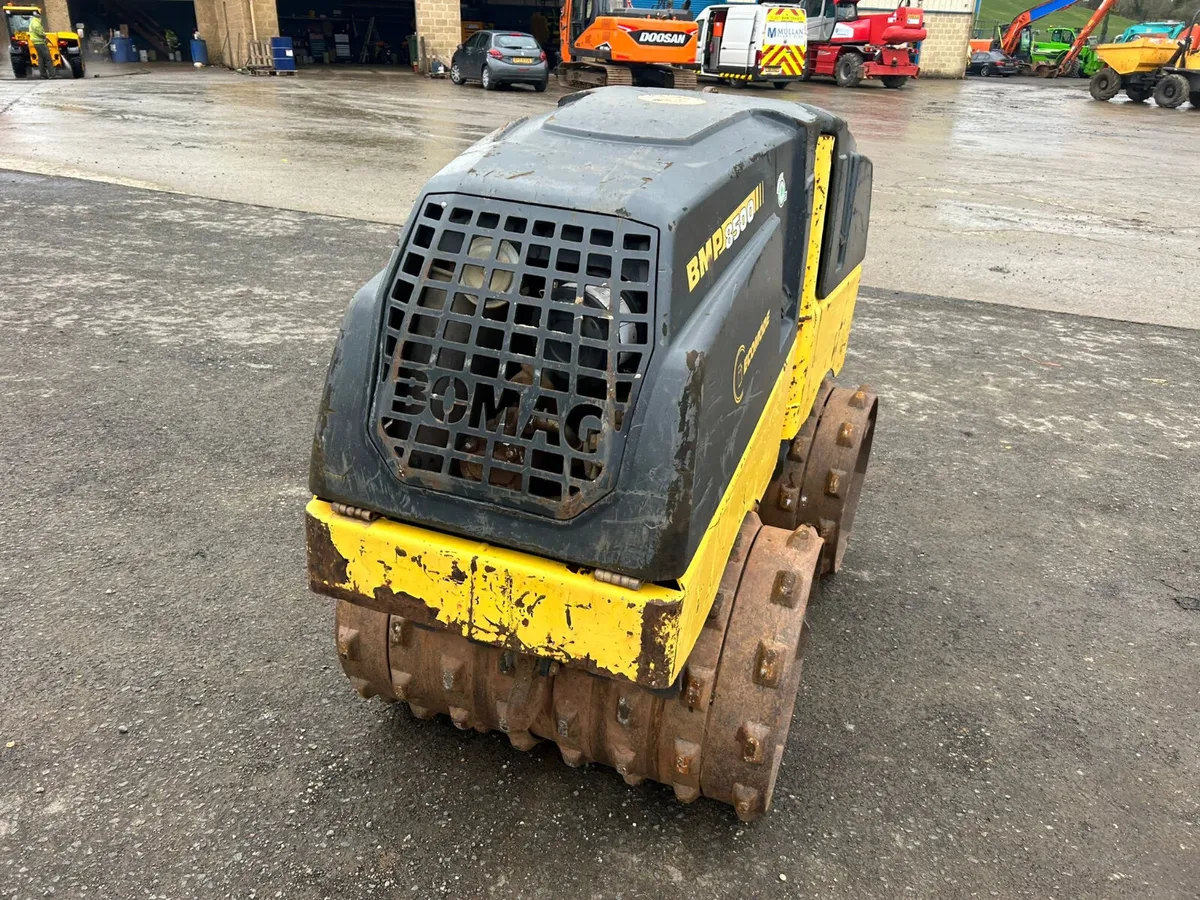 2021 Bomag BMP8500 Trench Roller 321Hrs - MULLANS - Image 3