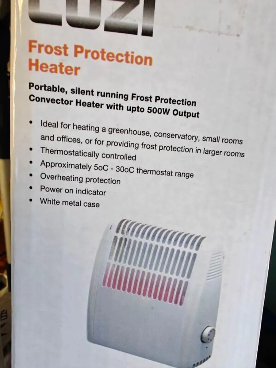 Electric loft frost heater. - Image 3