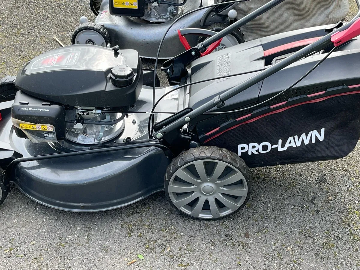 2 self drive lawnmowers - Image 3