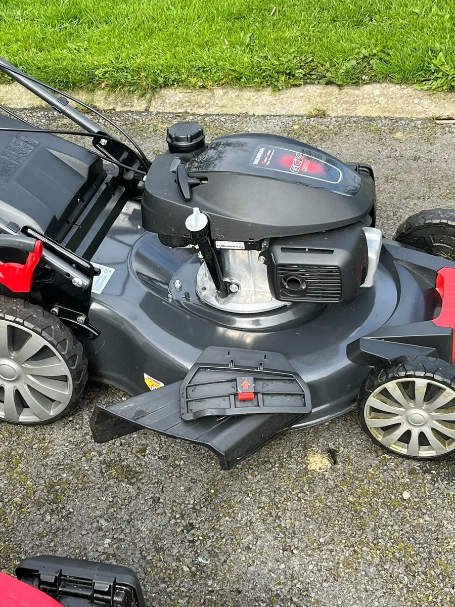 2 self drive lawnmowers - Image 4