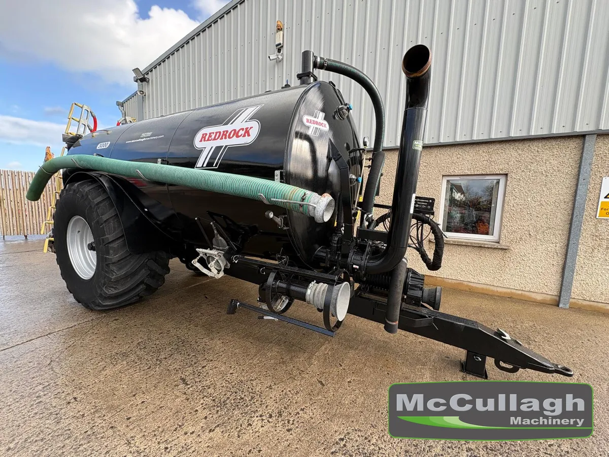Used Redrock 3000G Slurry Tanker c/w Mastek 7.5mt - Image 1