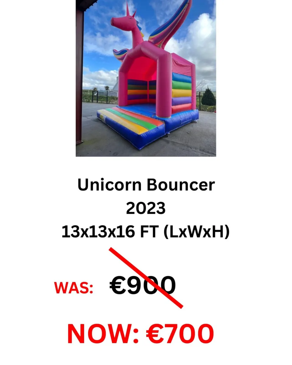 Bouncy castles for sale - Image 1
