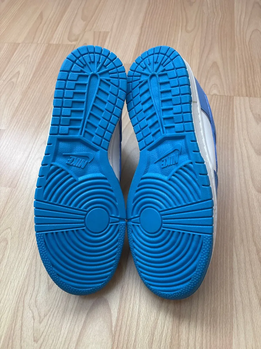 Replica Nike Dunk Low Blue & White Trainers - Image 2