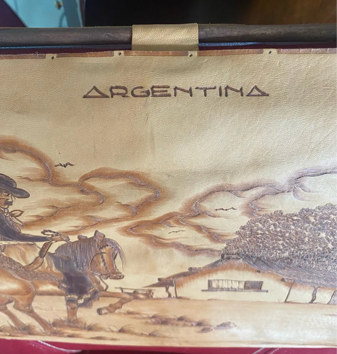 Argentina Leather Wall Display - Image 4