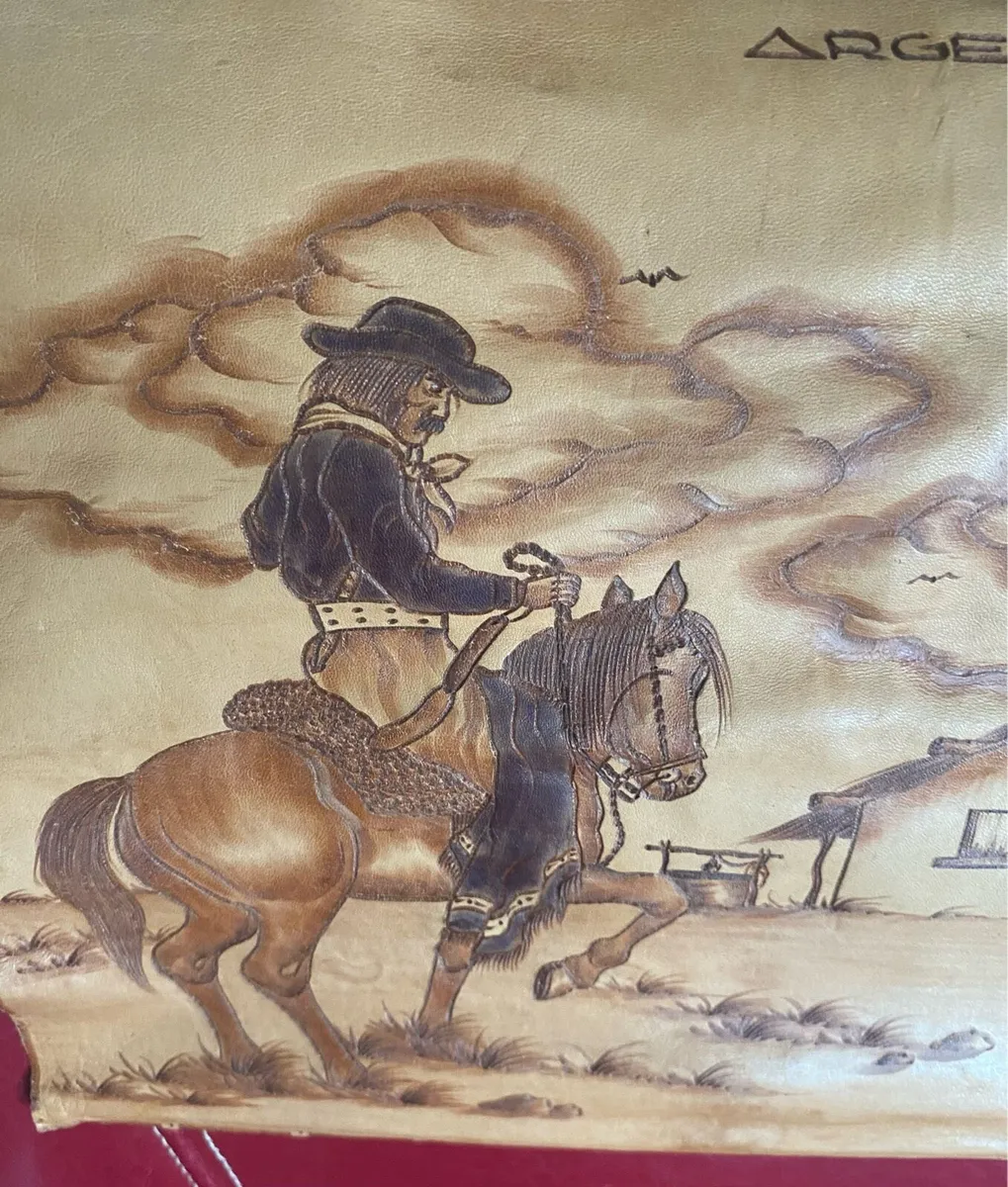 Argentina Leather Wall Display - Image 2
