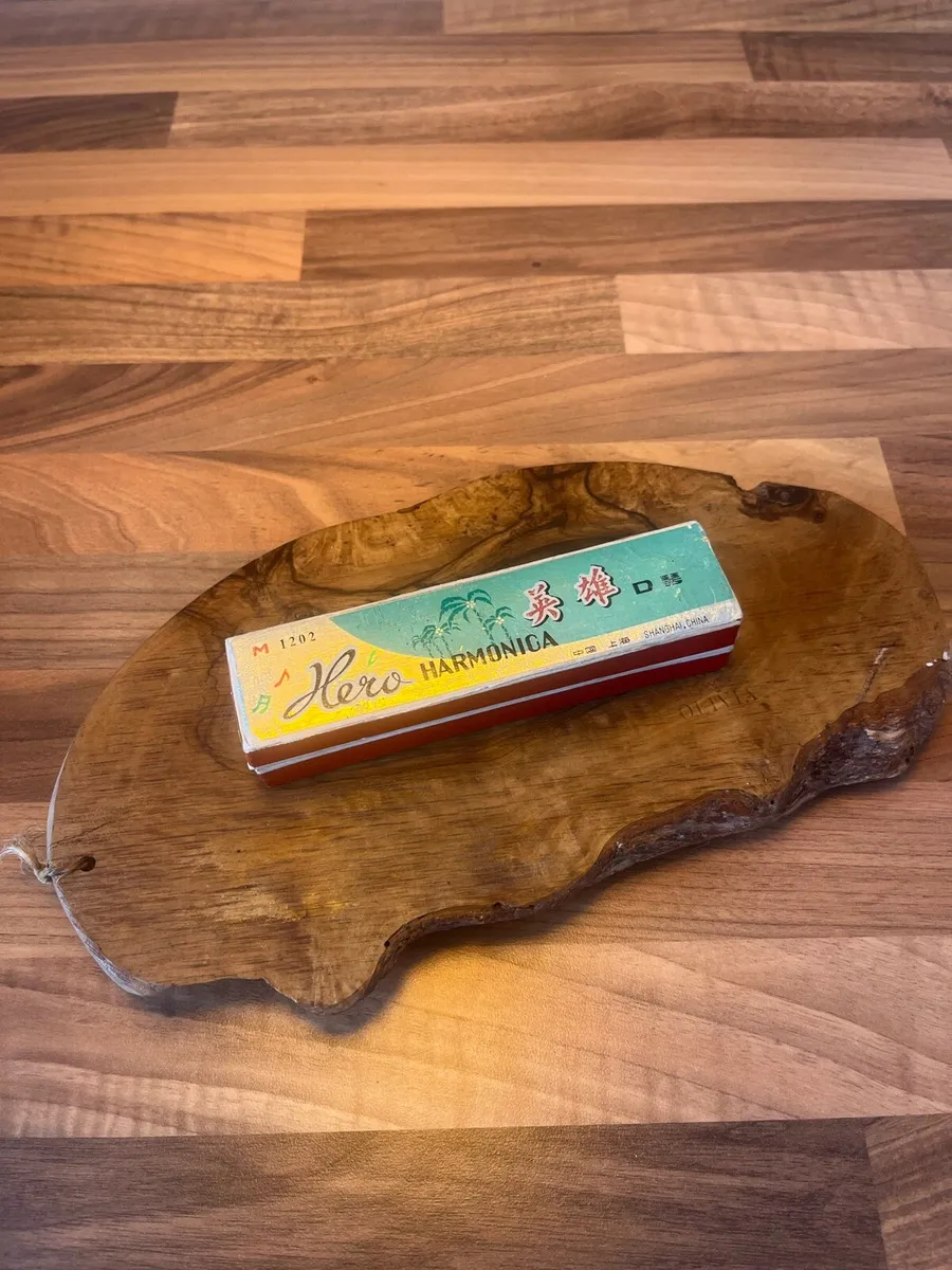 Vintage Hero Harmonica - Image 1
