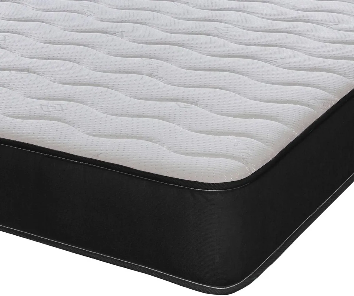 Cooltouch Colours Black Single Mattress - - Image 1