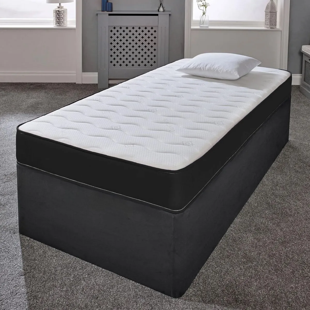 Cooltouch Colours Black Single Mattress - - Image 2