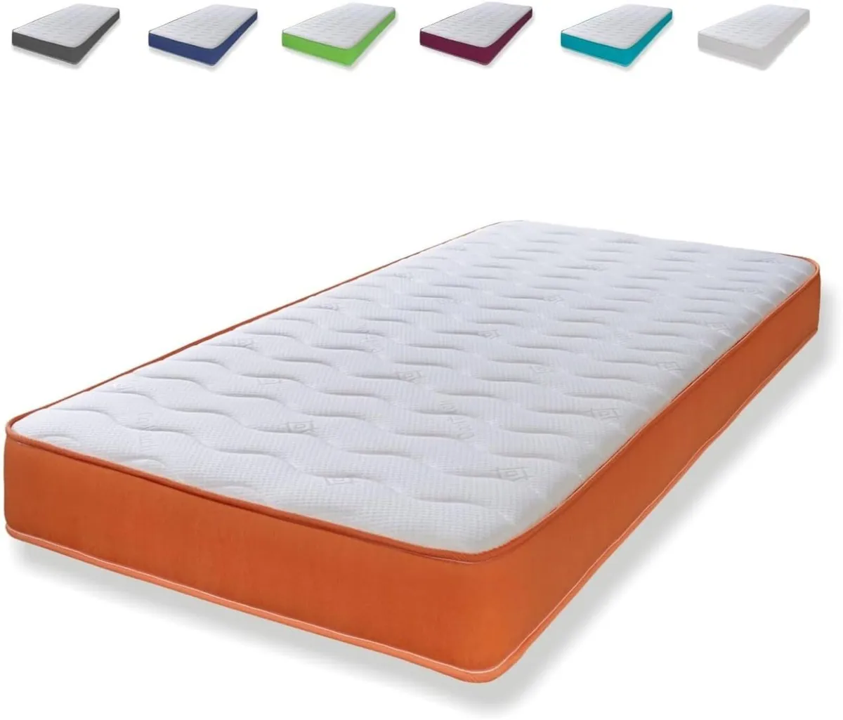 Cooltouch Colours Orange Small Double Mattress - - Image 1