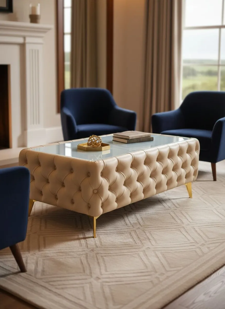 Chester Lux Premium Eco Leather Coffee - Image 4