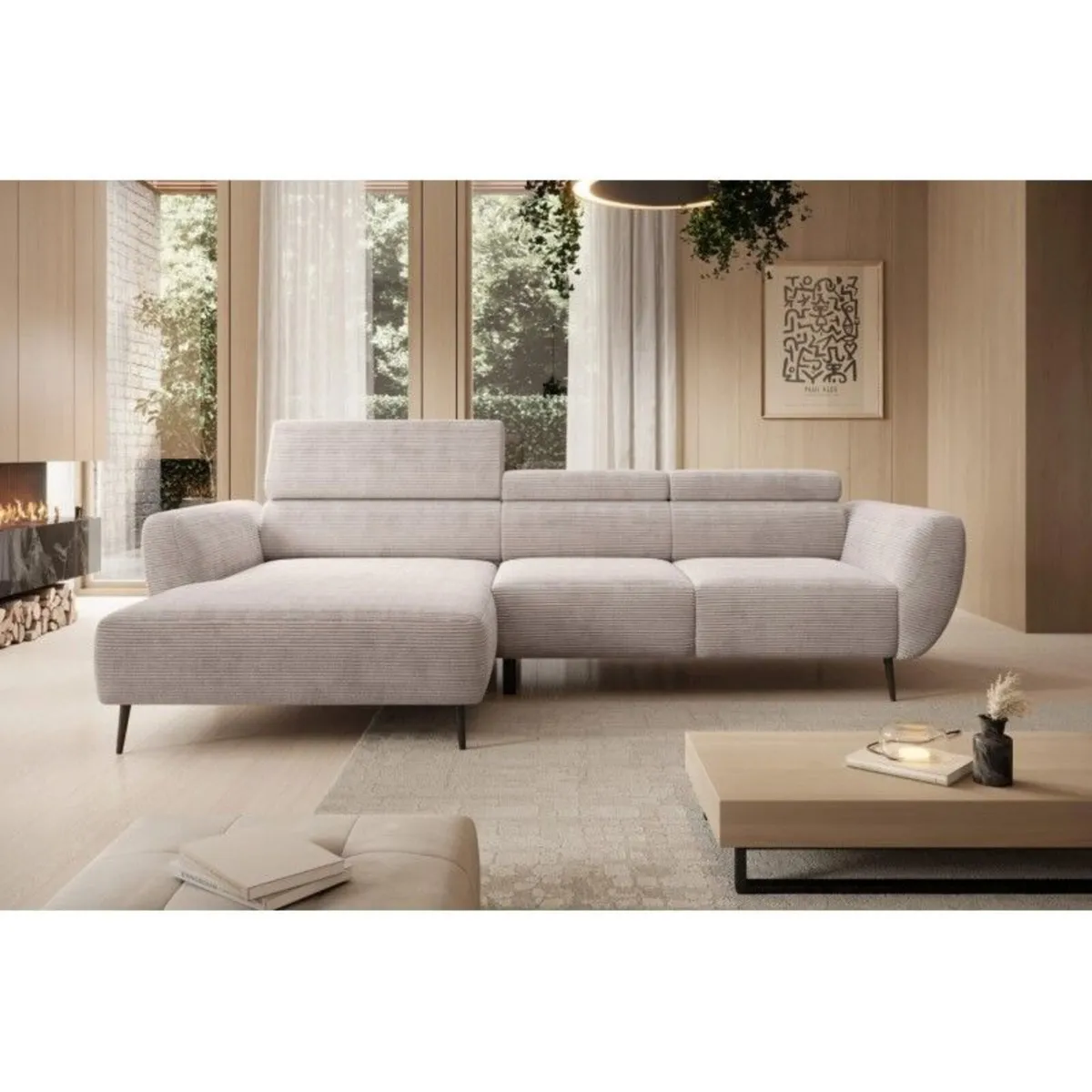 ALISON CORNER SOFA BED - Image 1