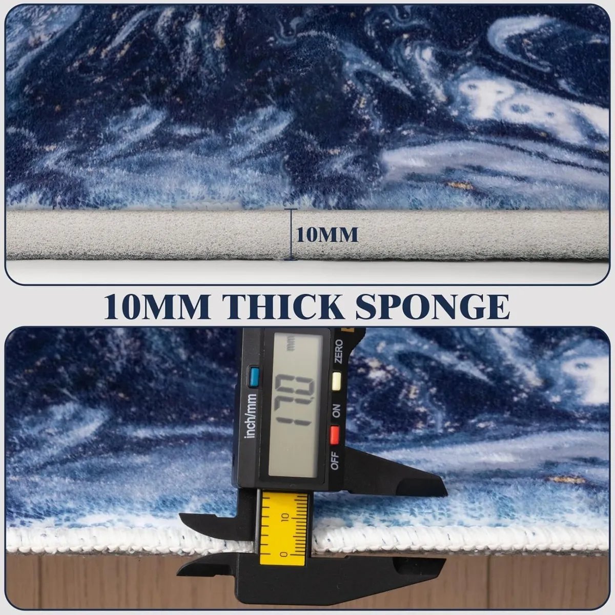 Living Room Rugs Large - 160x230 cm Upgraded 10mm - Image 3