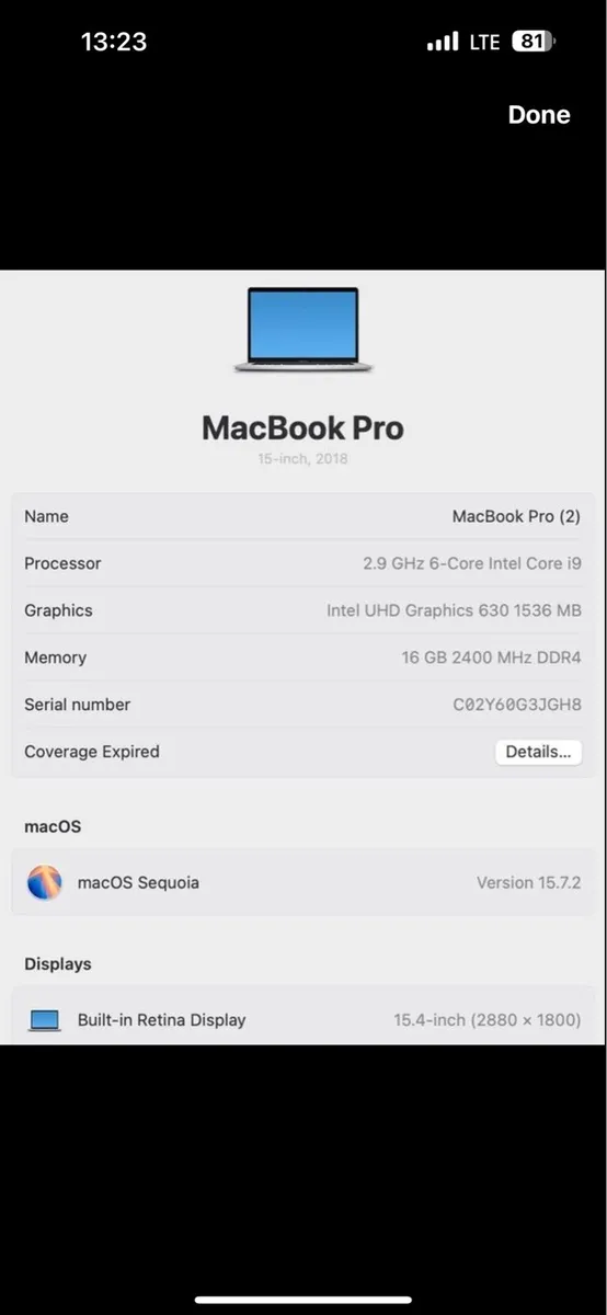 MacBook Pro 16 inch - Image 4