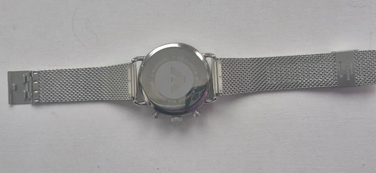Emporio armani mens quartz watch - Image 2
