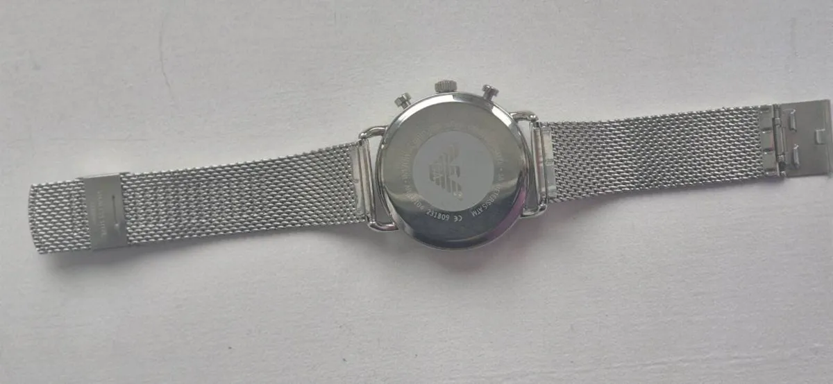 Emporio armani mens quartz watch - Image 3