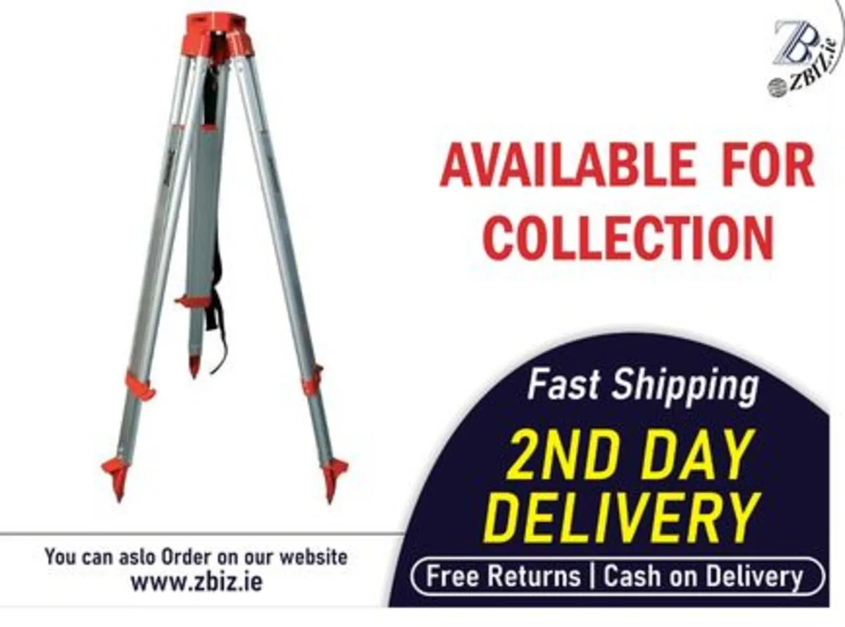 Strong lightweight adjustable Tripod 1.6m - Image 1