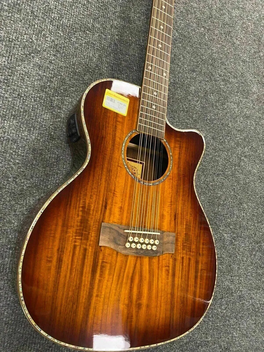 *NEW* Freshman 12-String Acoustic Guitar With Case - Image 2