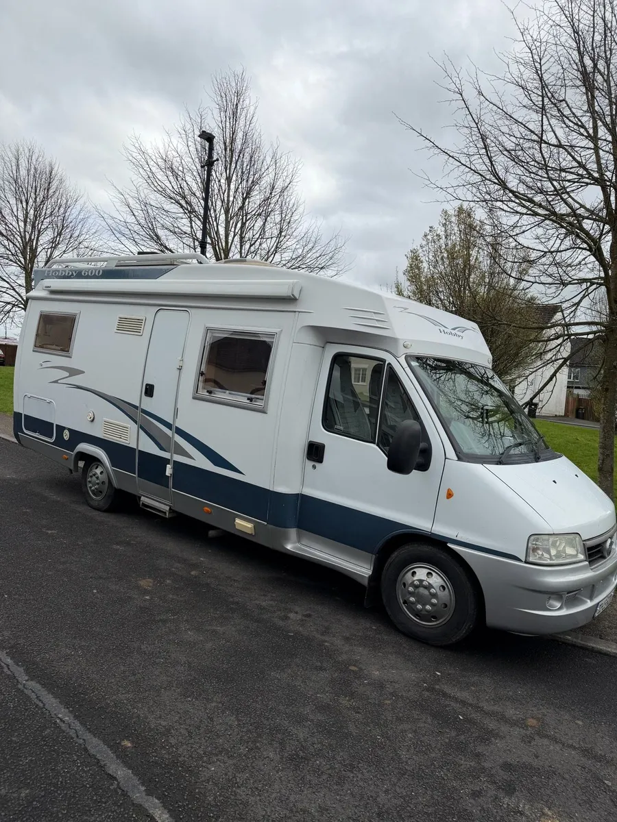 FIAT Ducato HOBBY 600 2003 4 Berths Irish Reg - Image 1