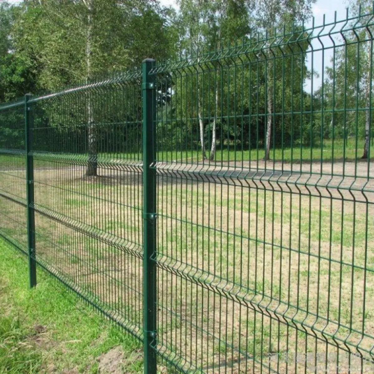 Industrial V Mesh Fencing / Twin Wire Fencing / Do - Image 1