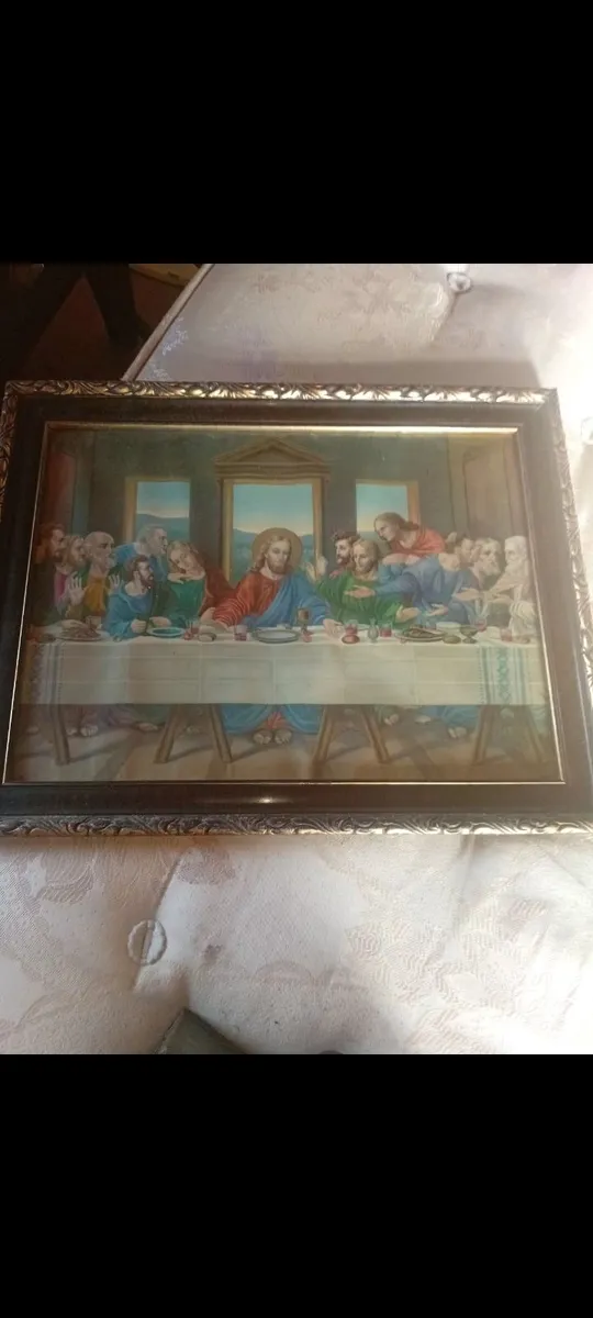 Religous framed print - Image 1