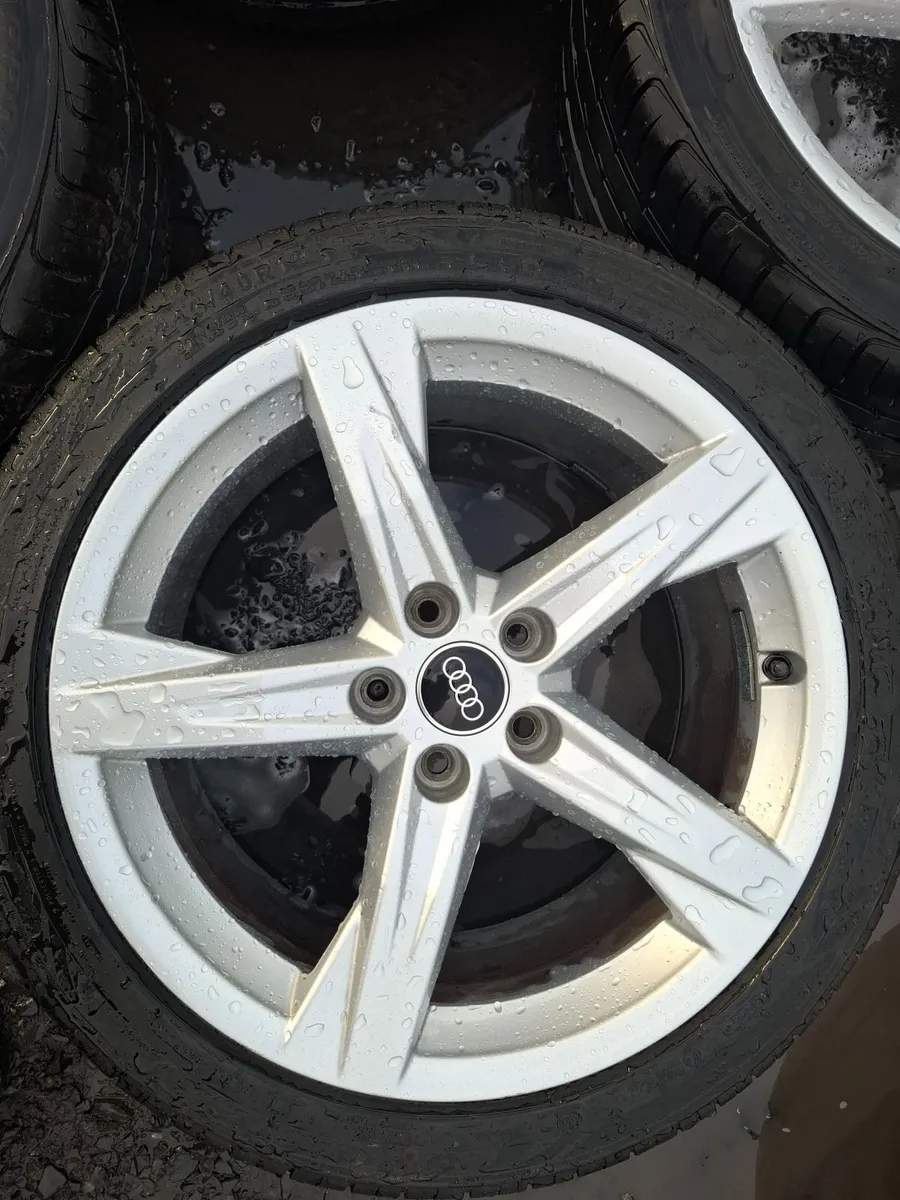 18" Genuine Audi S Line Alloys with tyres - Image 2