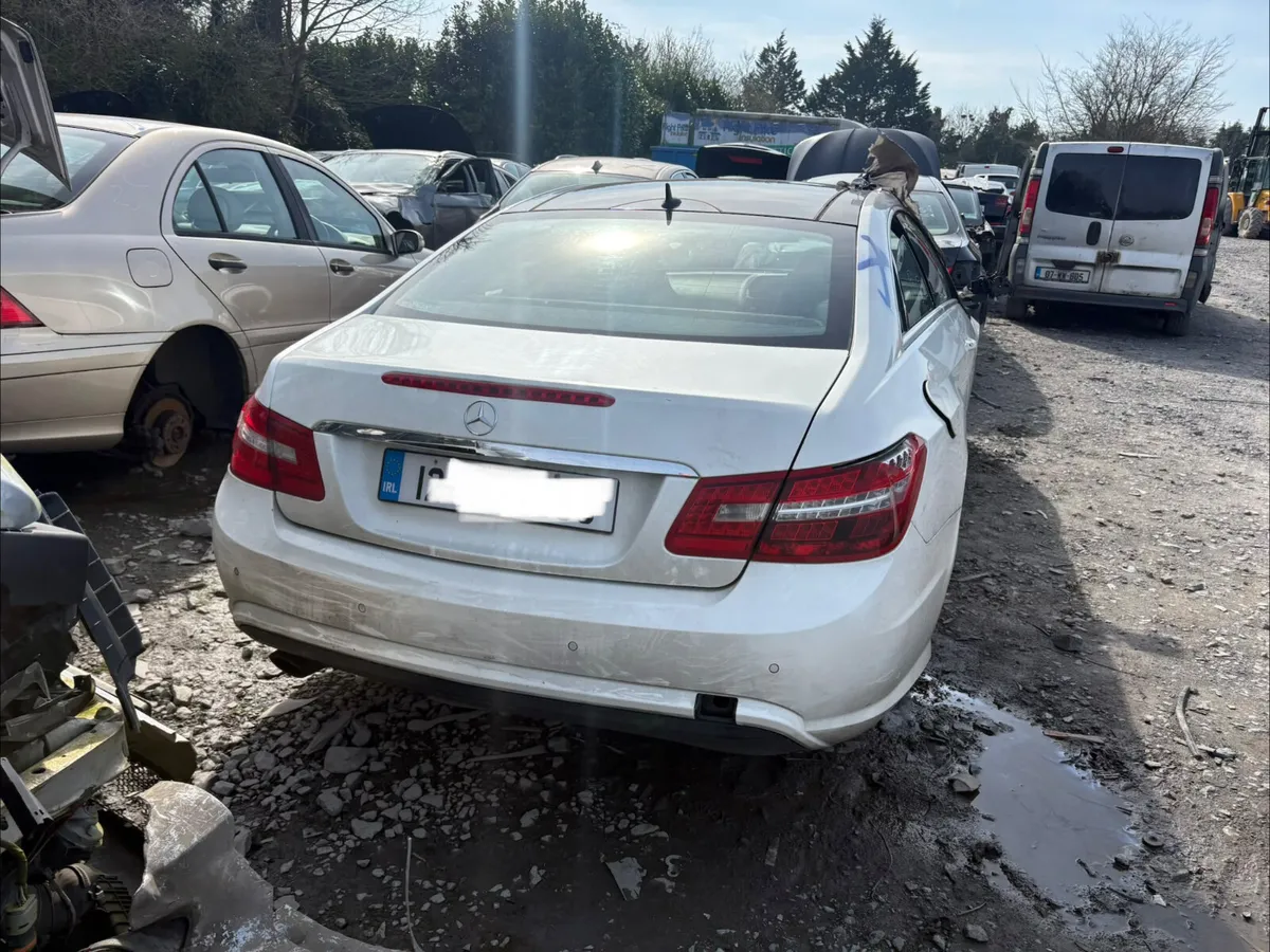 2012 Mercedes EClass Coupe *For Parts* - Image 2