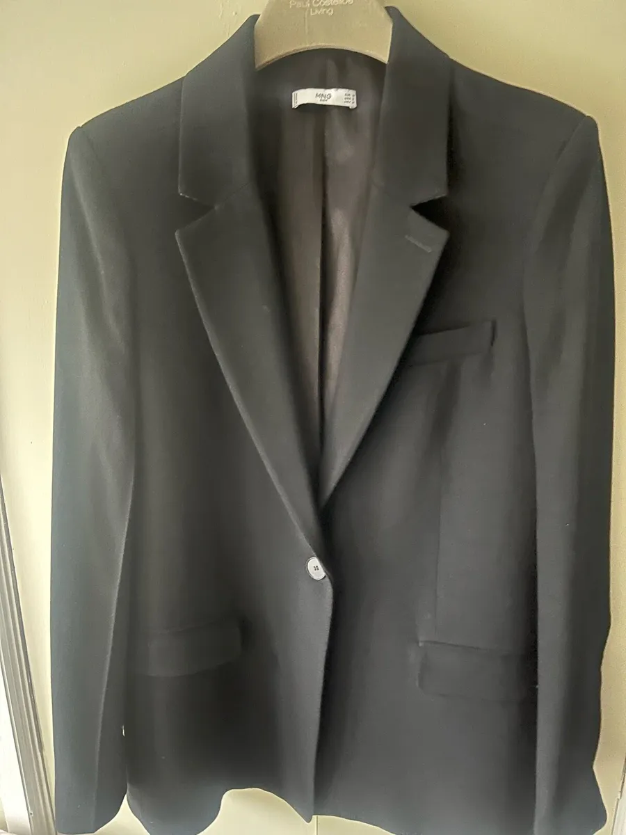 Mango Black Blazer - Image 1