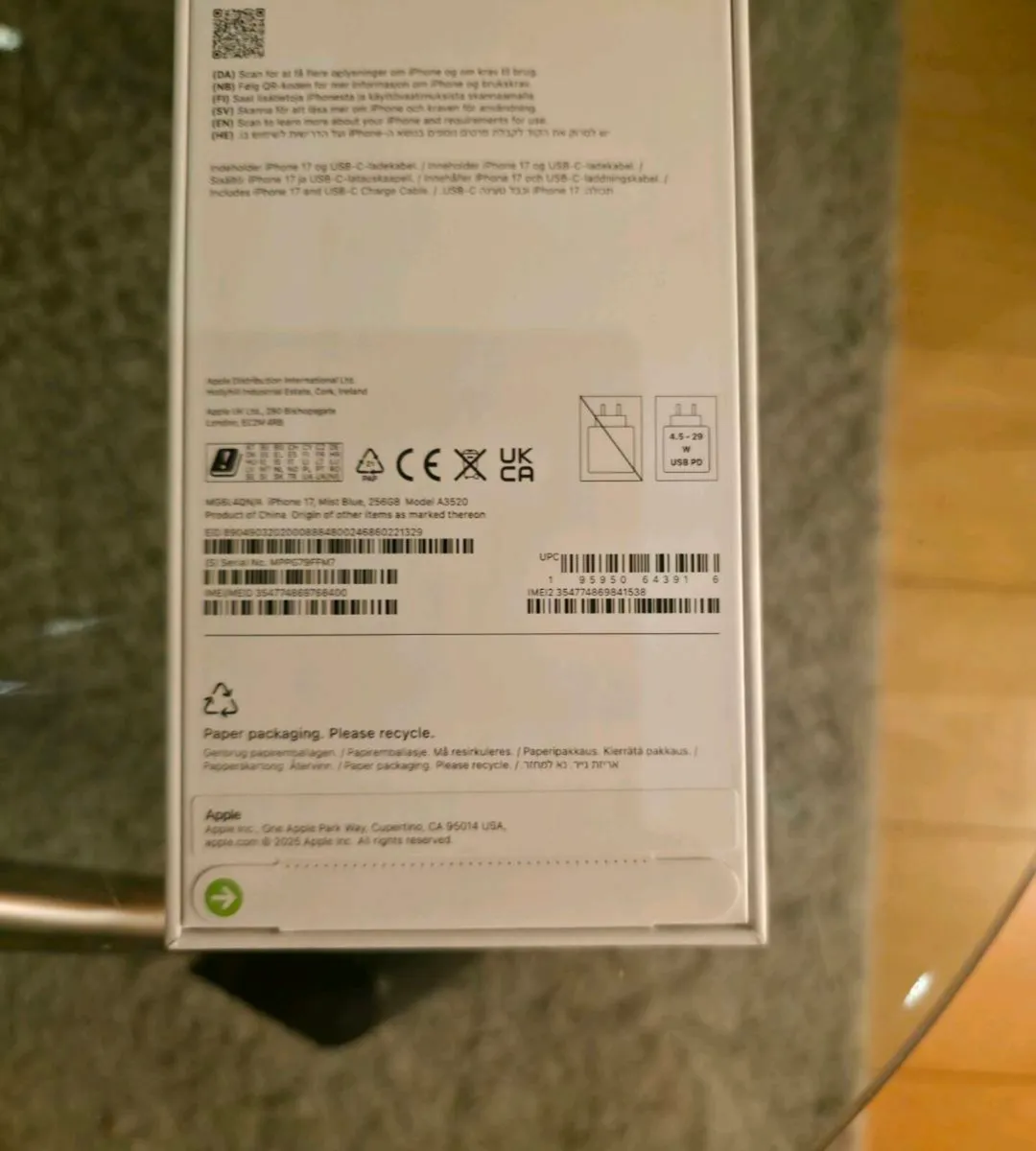 Apple Iphone 17 256GB IRISH - Image 2