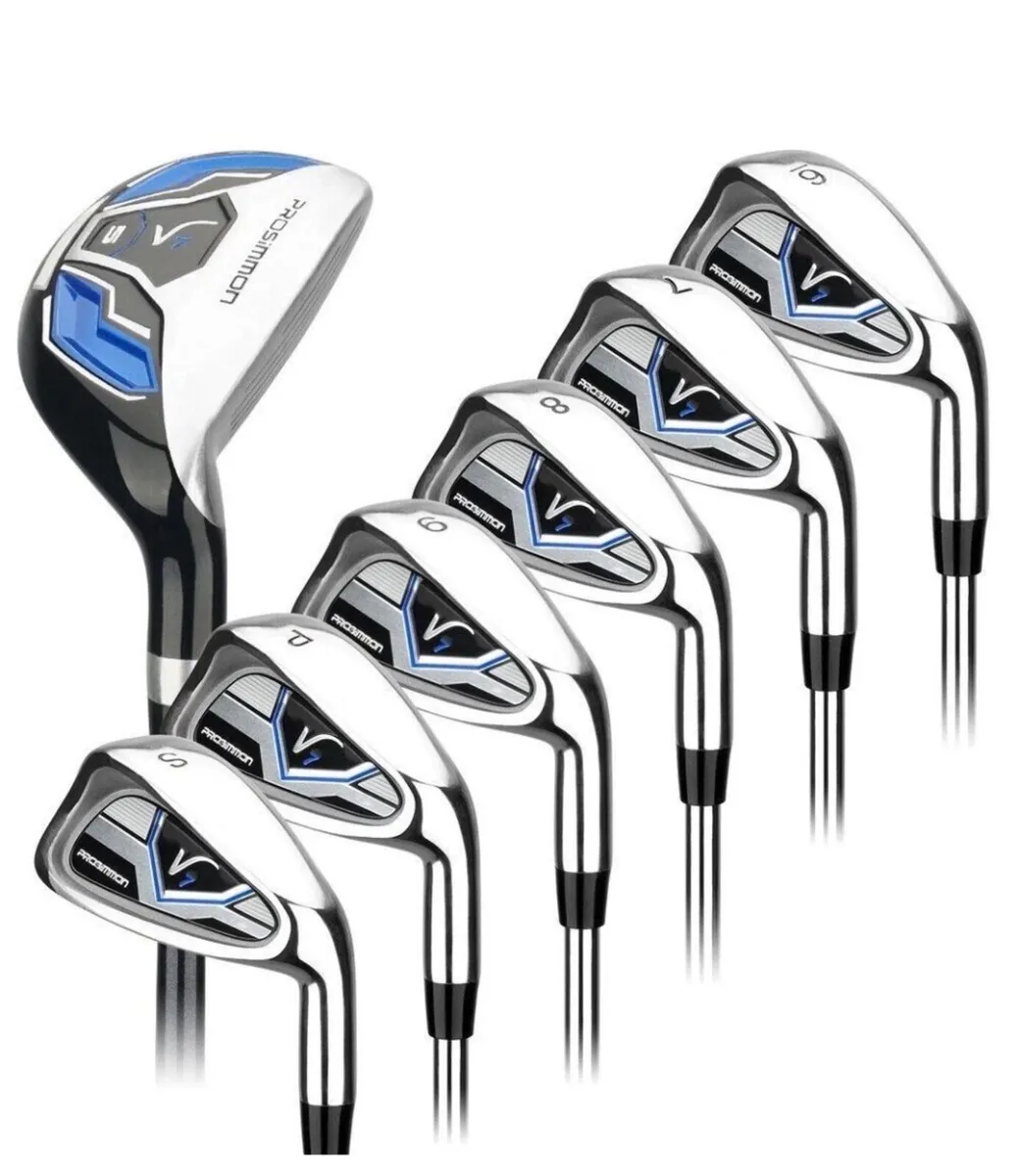 NEW Prosimmon Mens Golf Clubs V7 Irons +Hybrid Set - Image 1