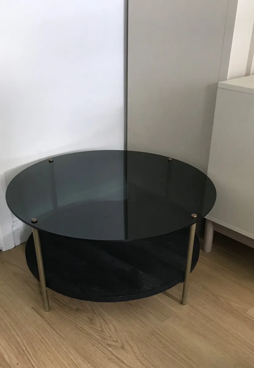 Large Glass Coffee Table - Image 1