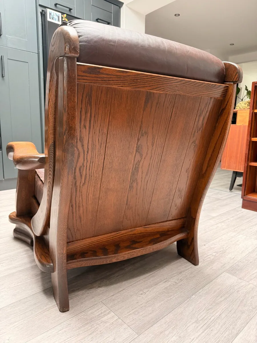 Large Vintage Armchair - Image 4